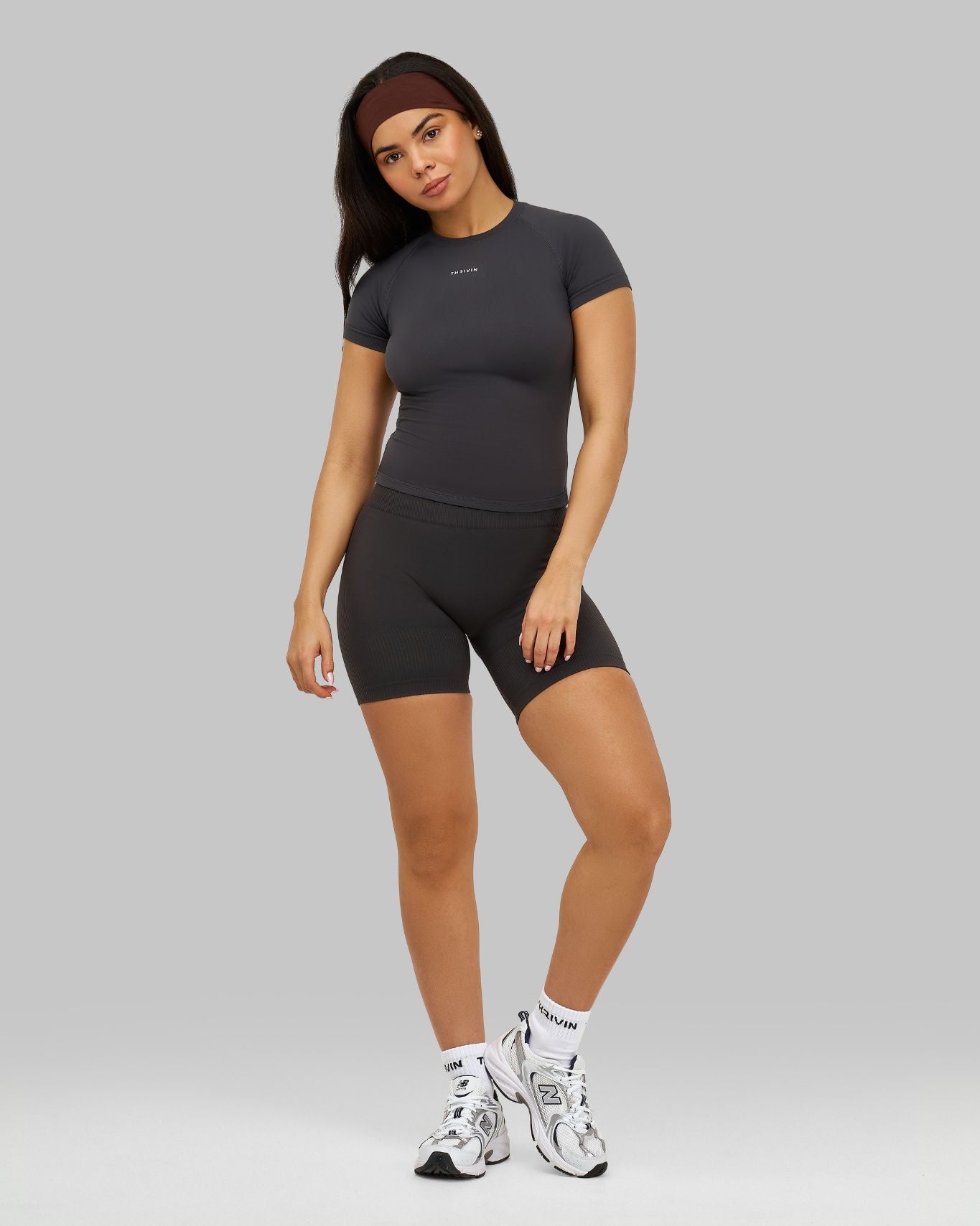 Elevate Compression T-shirt | Charcoal Grey