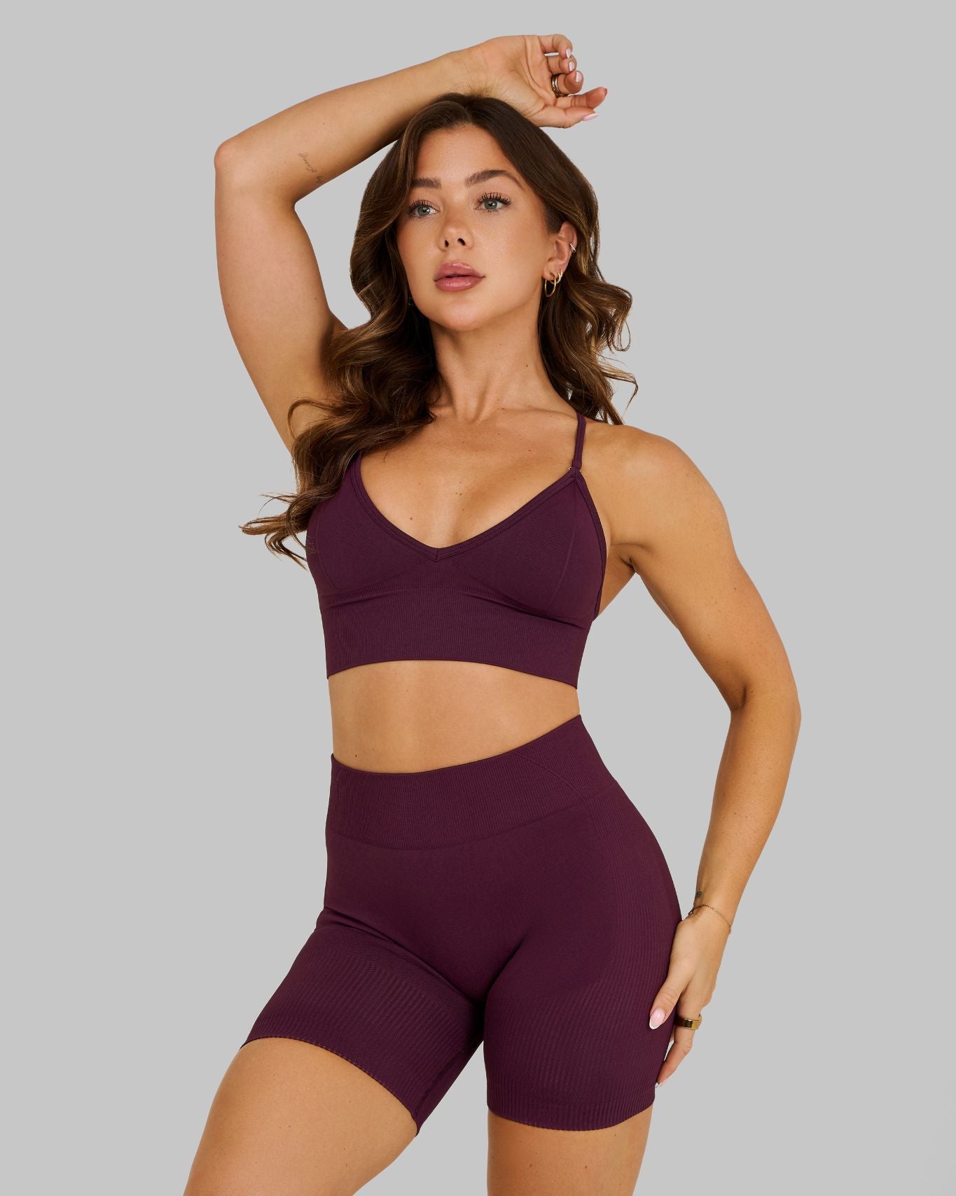 Elevate Multi-Way Sculpt Seamless Bra | Winter Plum