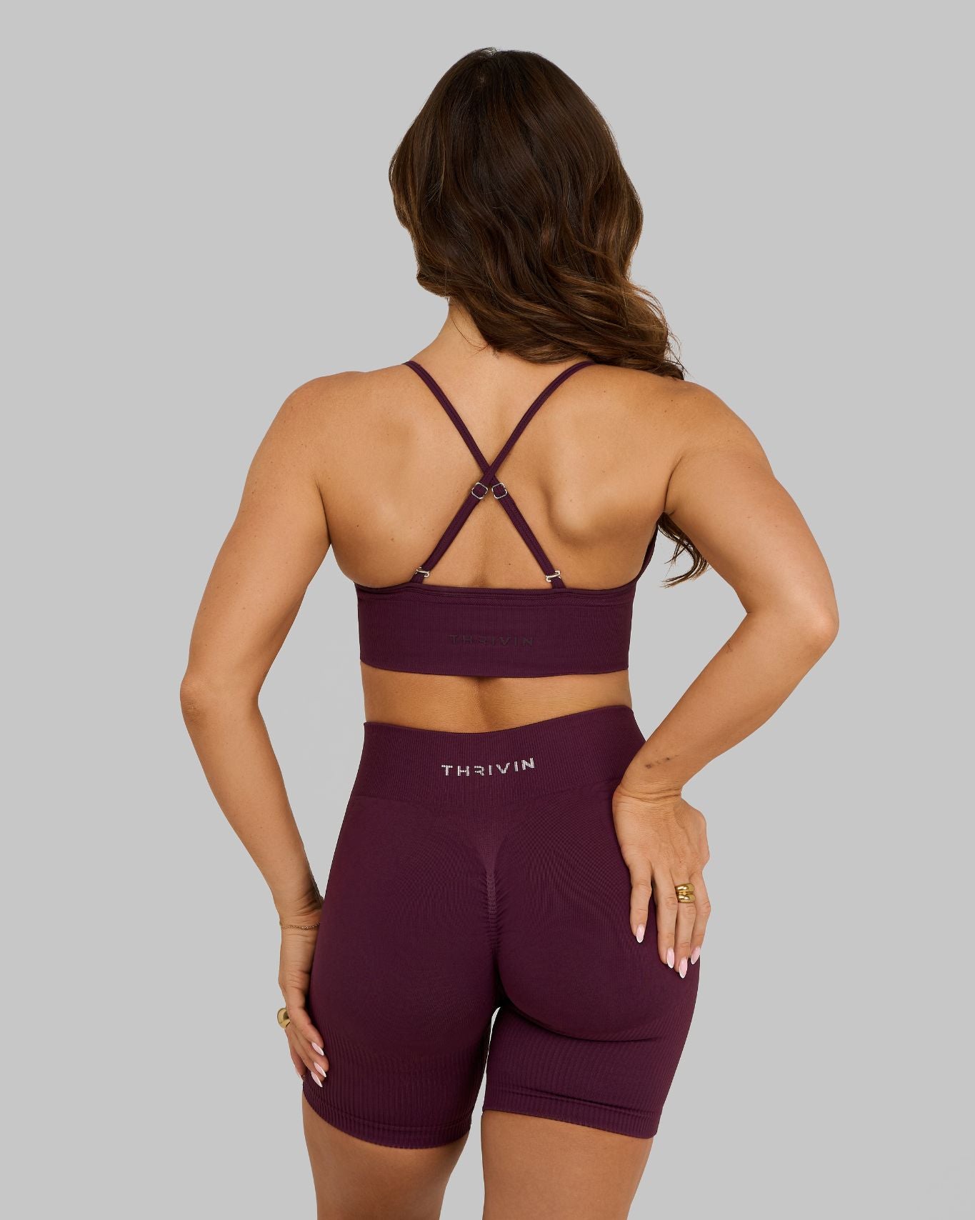 Elevate Multiway Sculpt Seamless Bra | Winter Plum