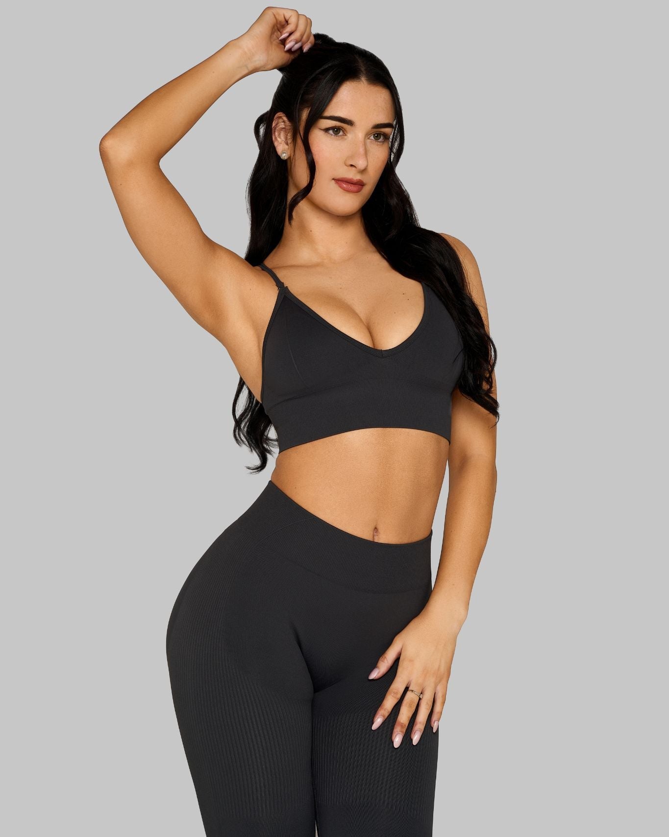 Elevate Multiway Sculpt Seamless Bra | Charcoal Grey