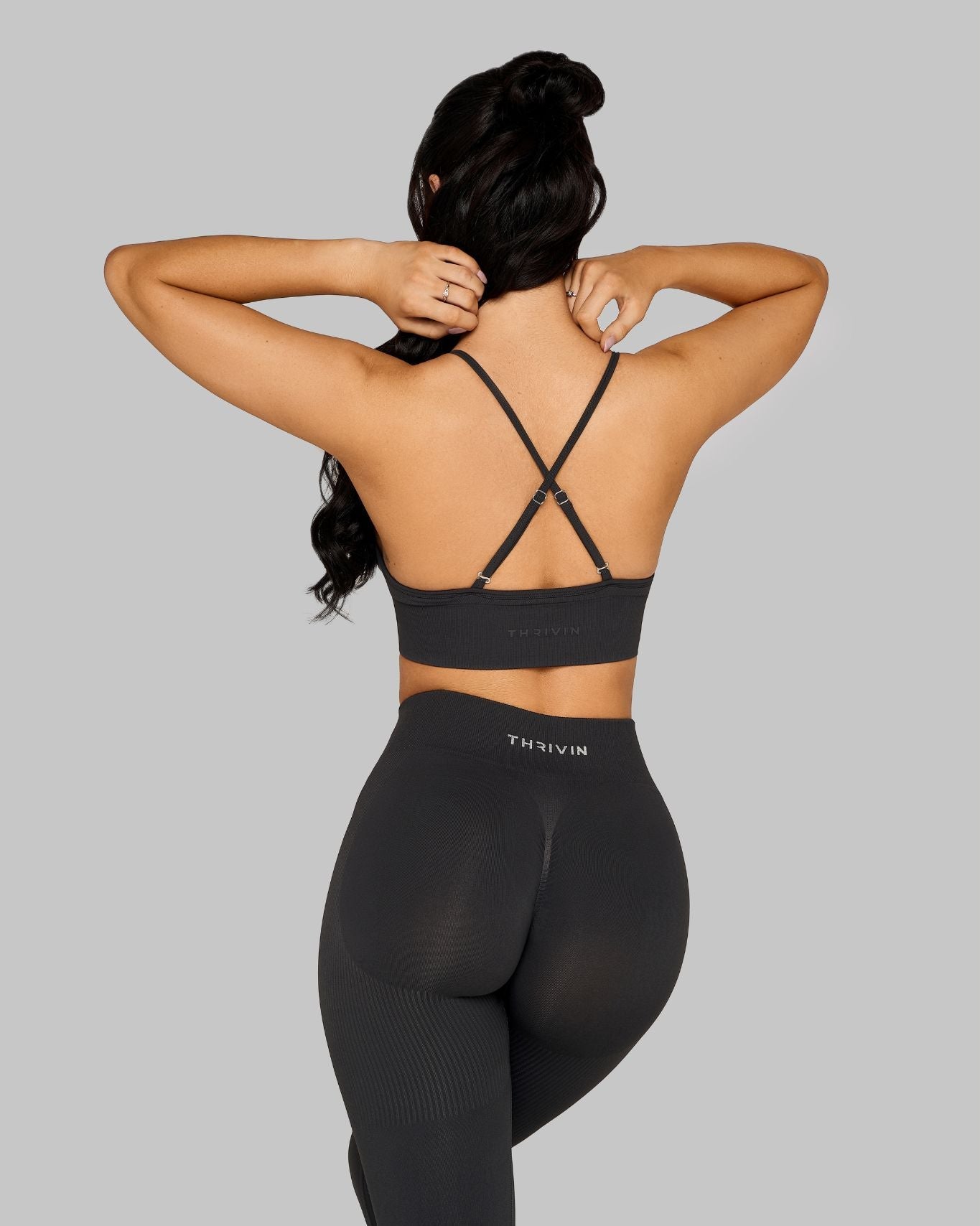 Elevate Multiway Sculpt Seamless Bra | Charcoal Grey