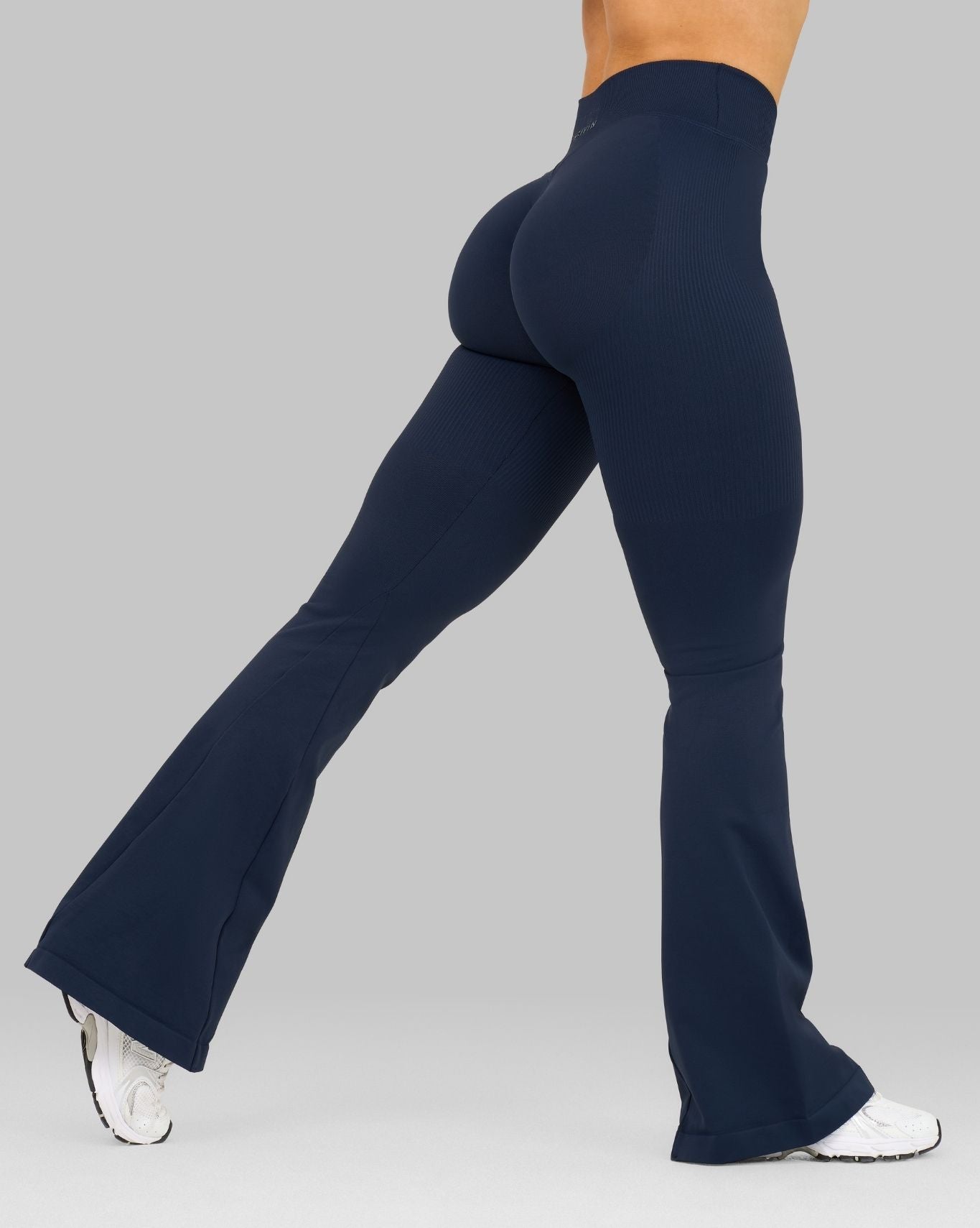 Elevate V-Waist Flared Leggings | Midnight Navy