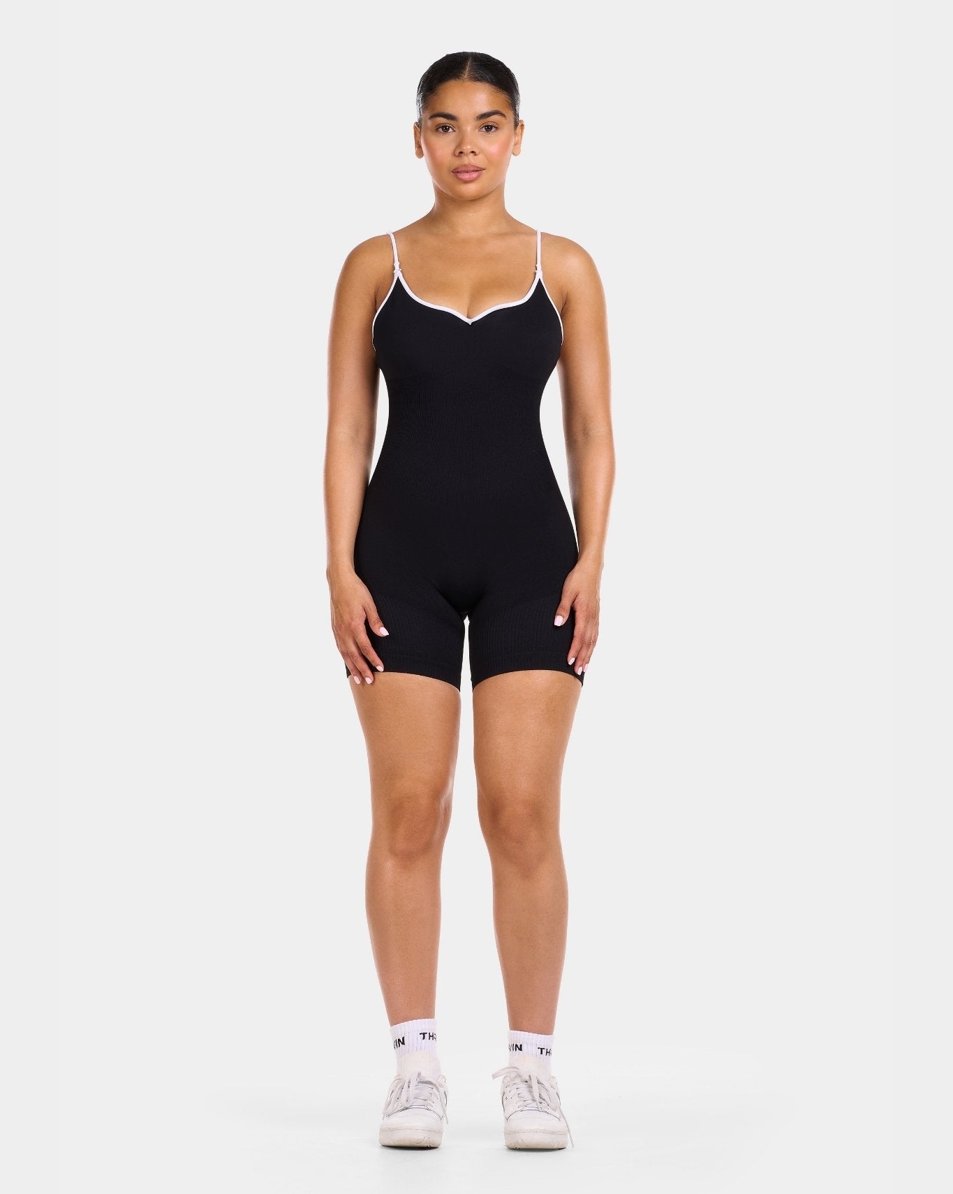 Hotline Multi-Way Sculpt Seamless Bodysuit | Black Noir