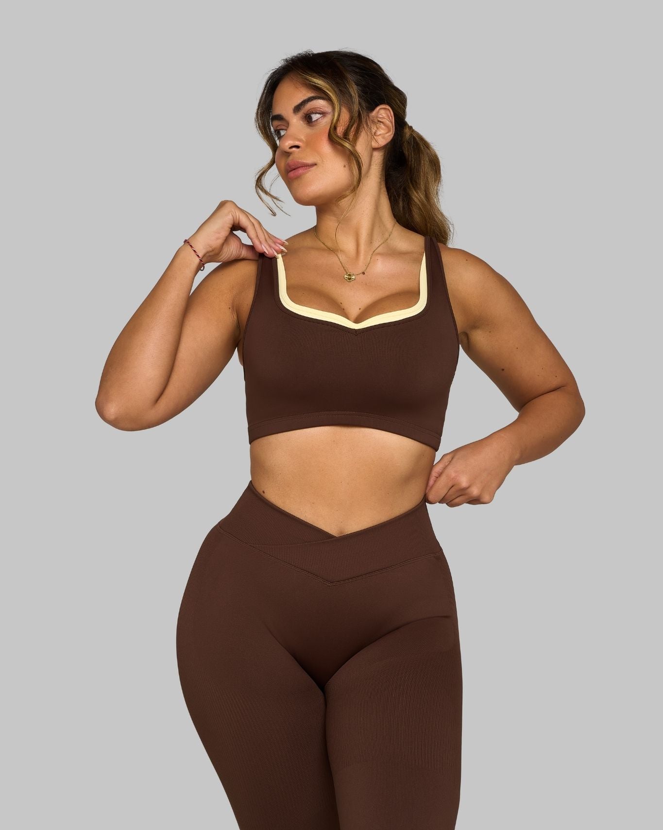 Elevate Sweetheart Impact Bra | Lemon Sorbet