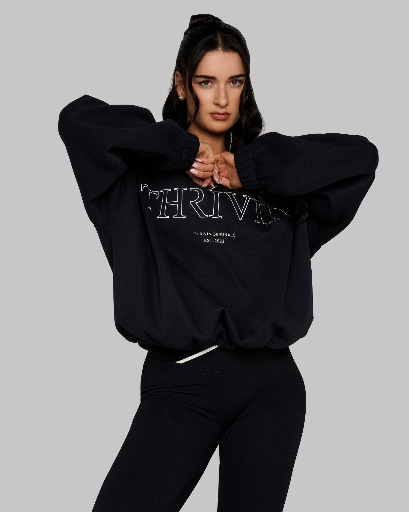 Original Halfzipper Sweater | Night Black