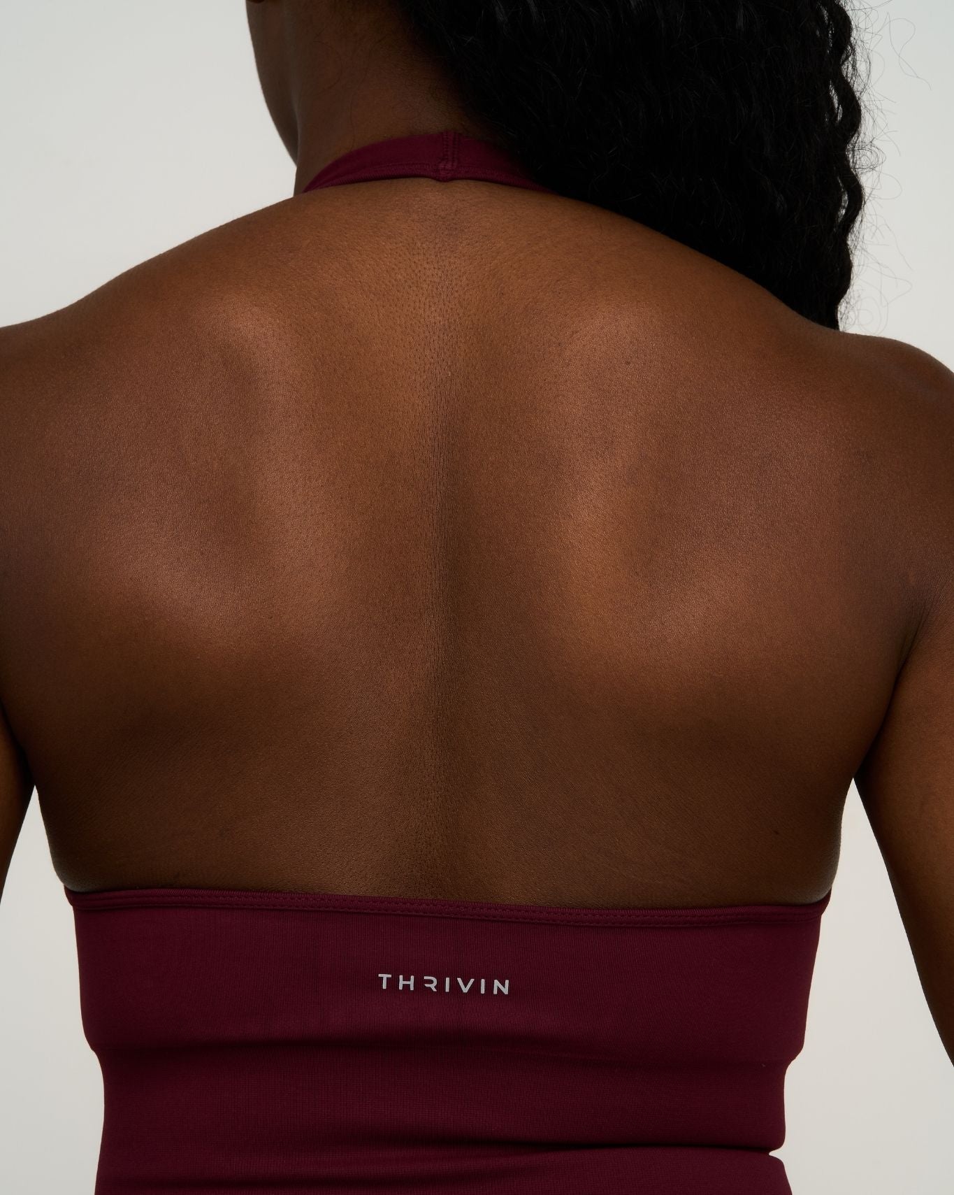 Elevate™ Sculpting Seamless Halterneck Top | Merlot