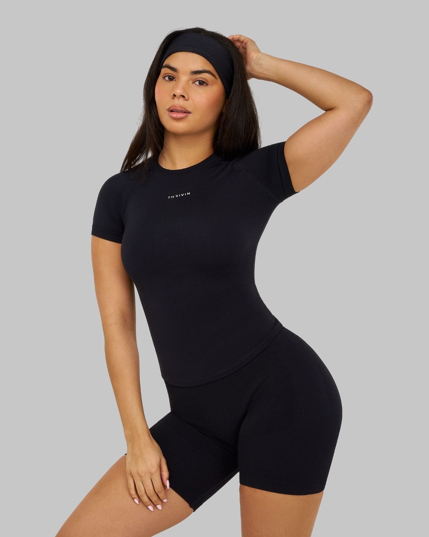 Elevate Compression T-shirt | Night Black