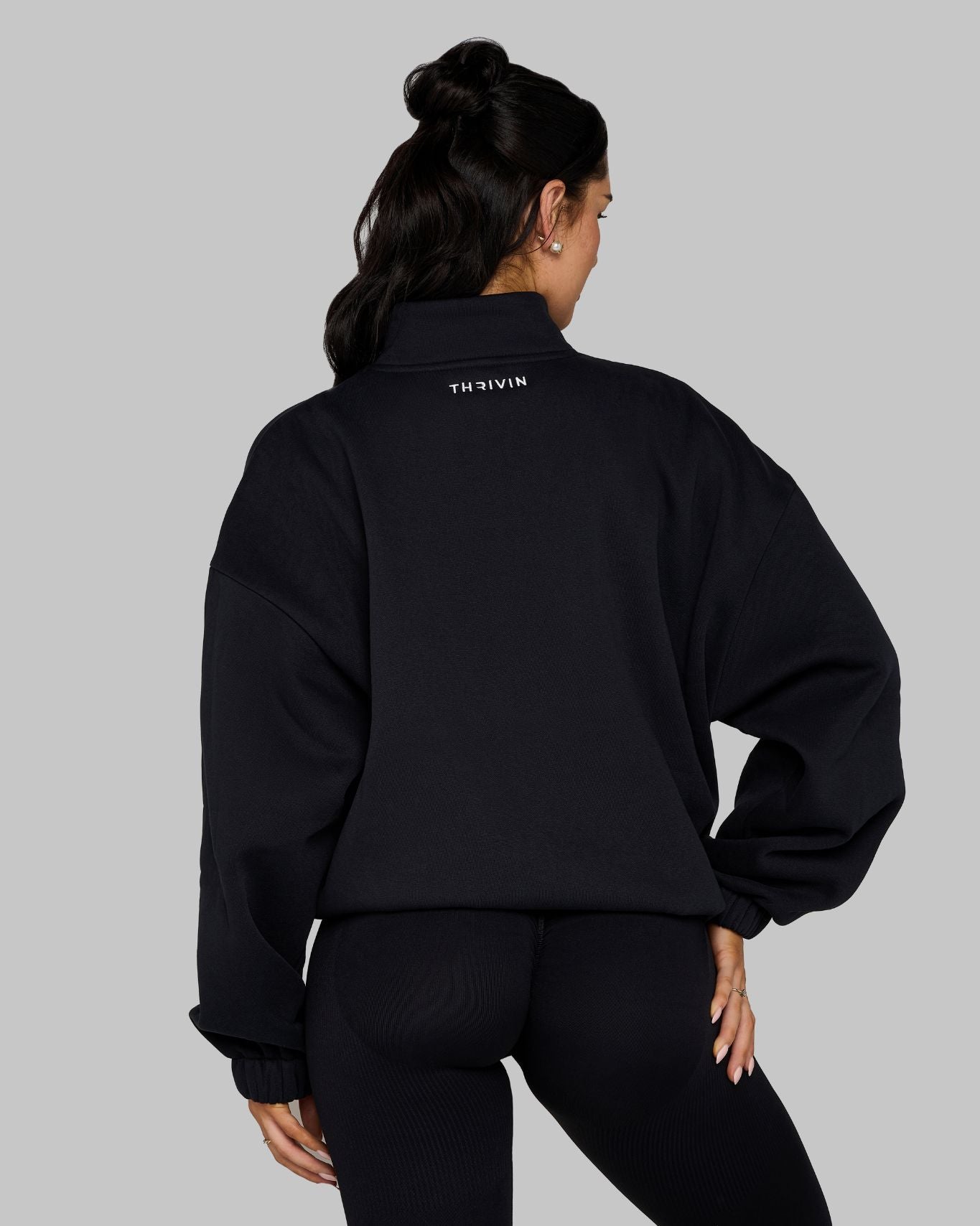 Original Halfzipper Sweater | Night Black