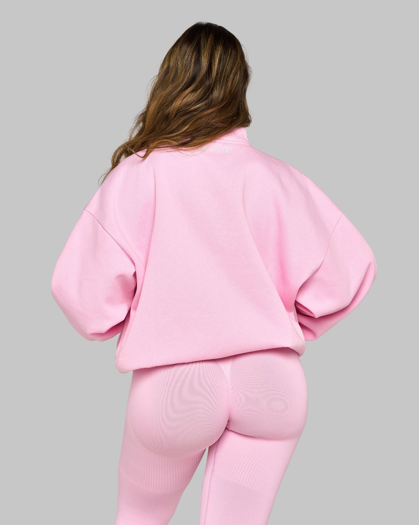 Chiara Original Halfzipper Sweater | Candy Pink