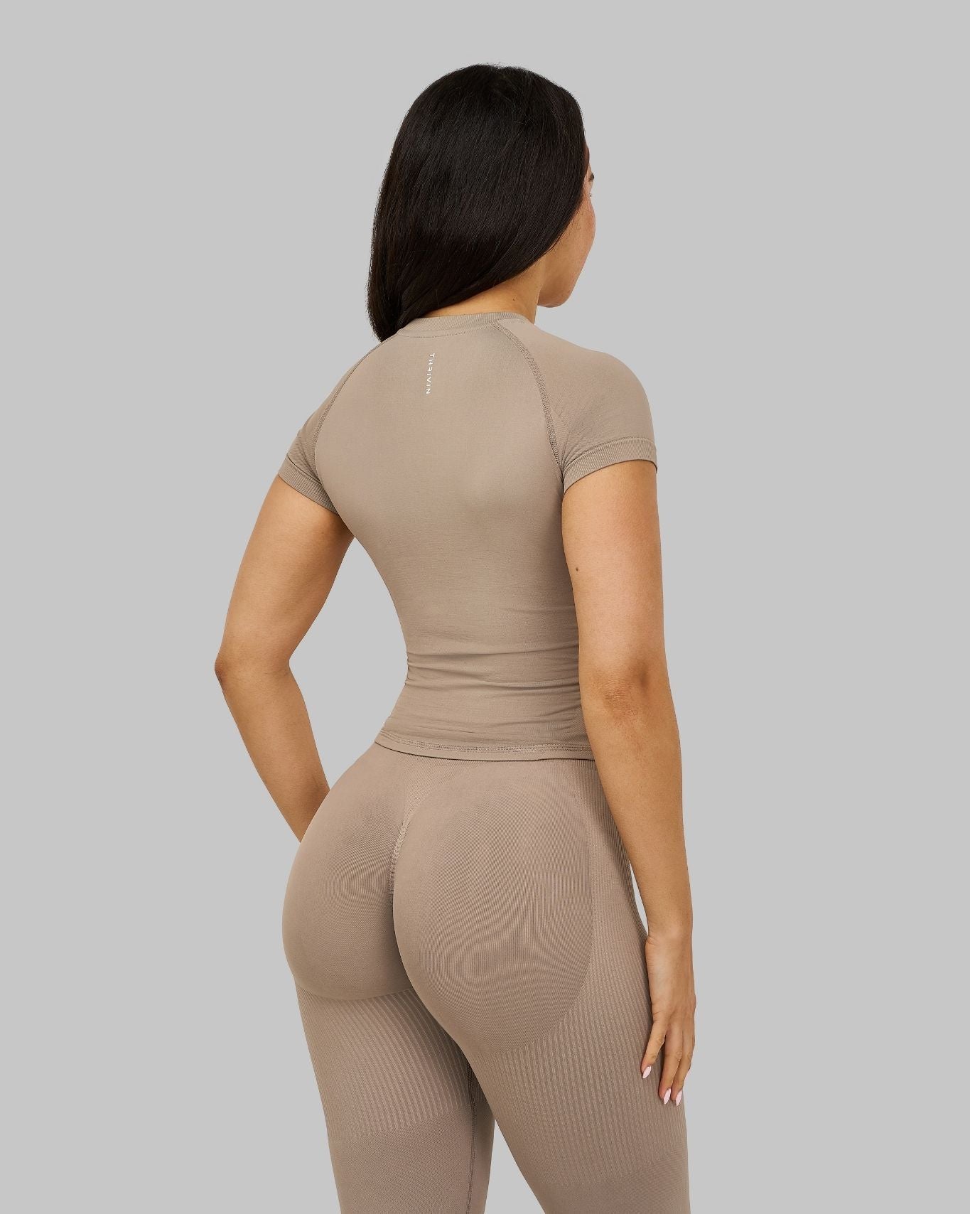 Elevate Compression T-shirt | Latte