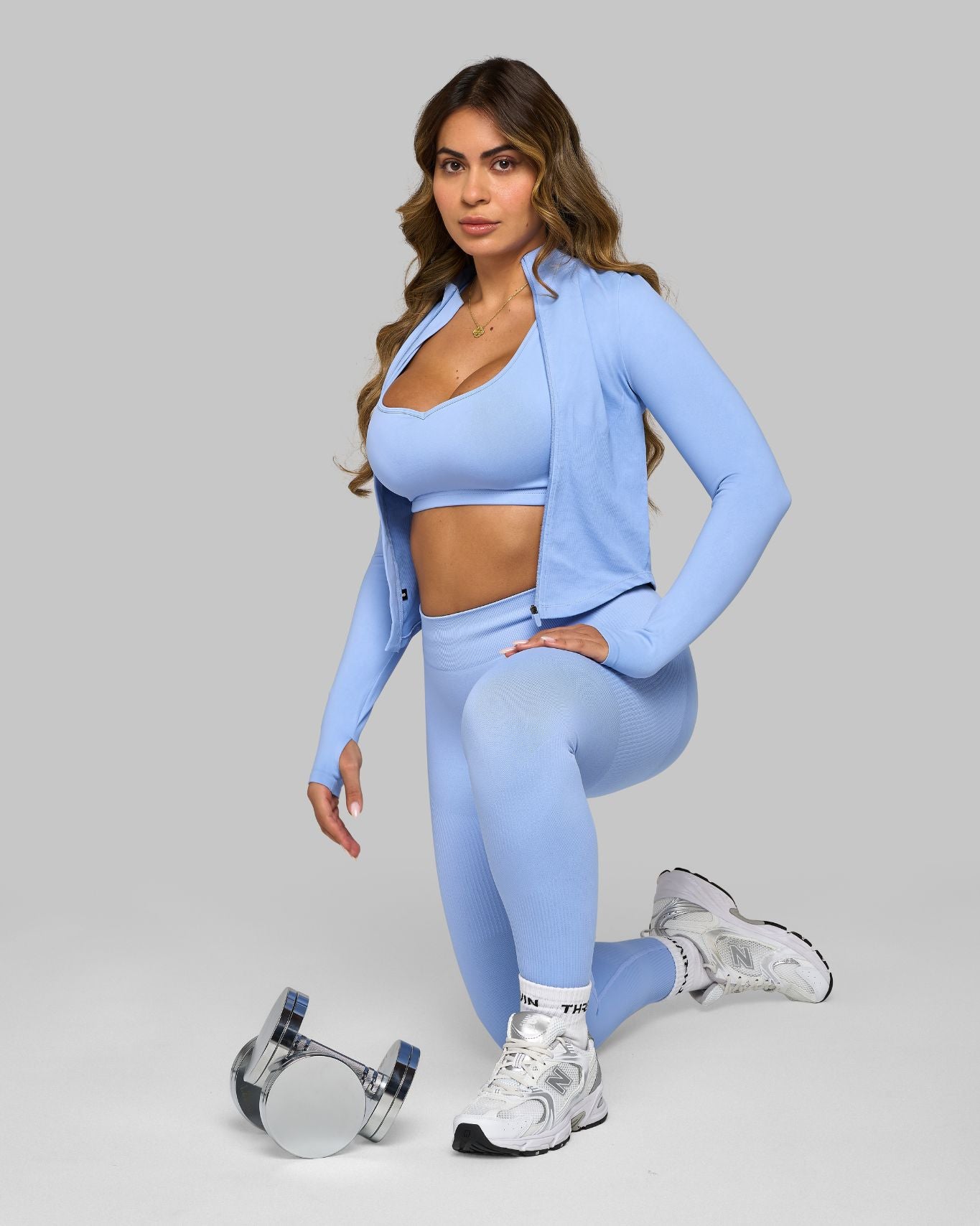 Elevate Sculpt Shapewear Jacket | Glacier