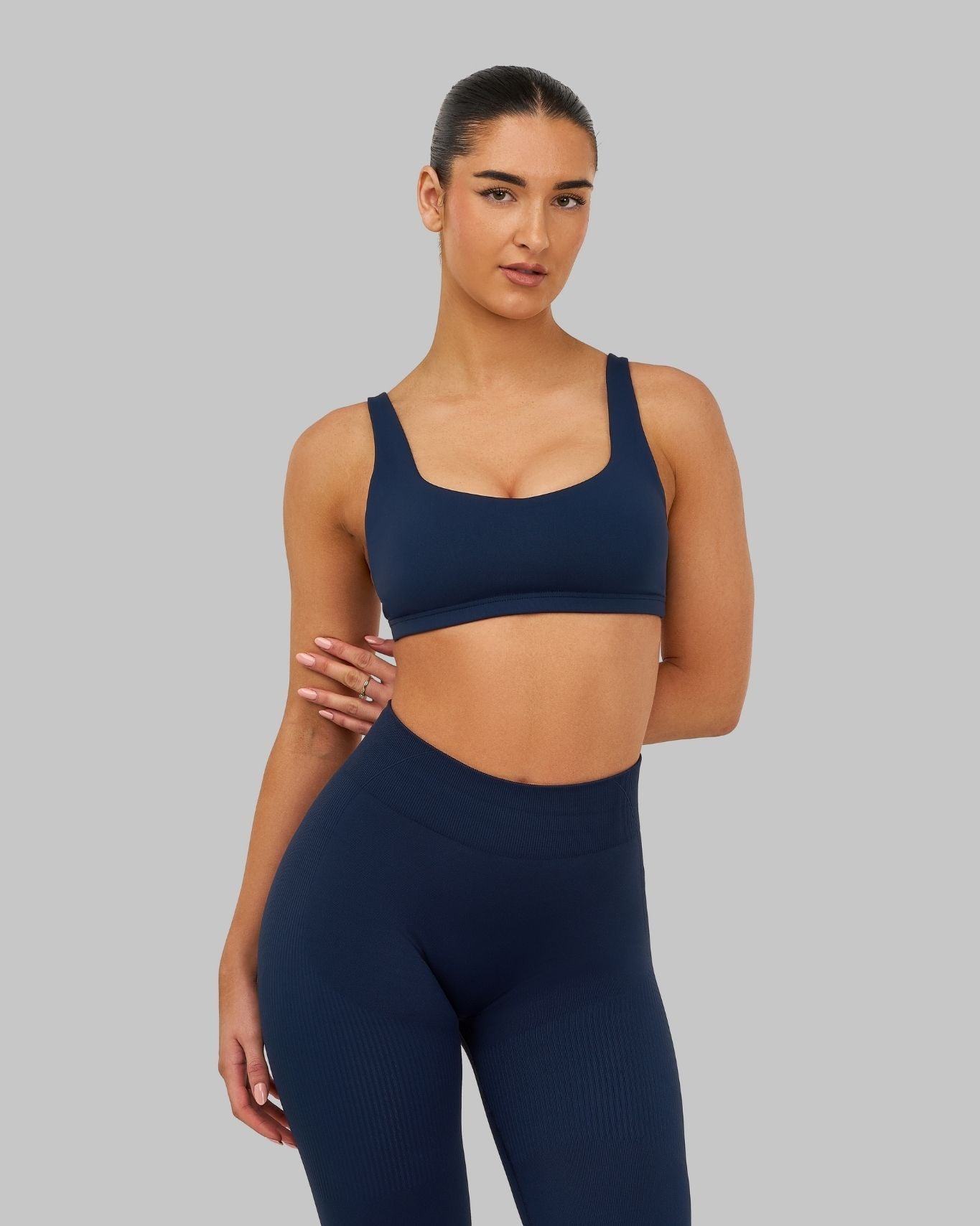 Elevate™ Sculpting Medium Impact Multiway Bra | Midnight Navy