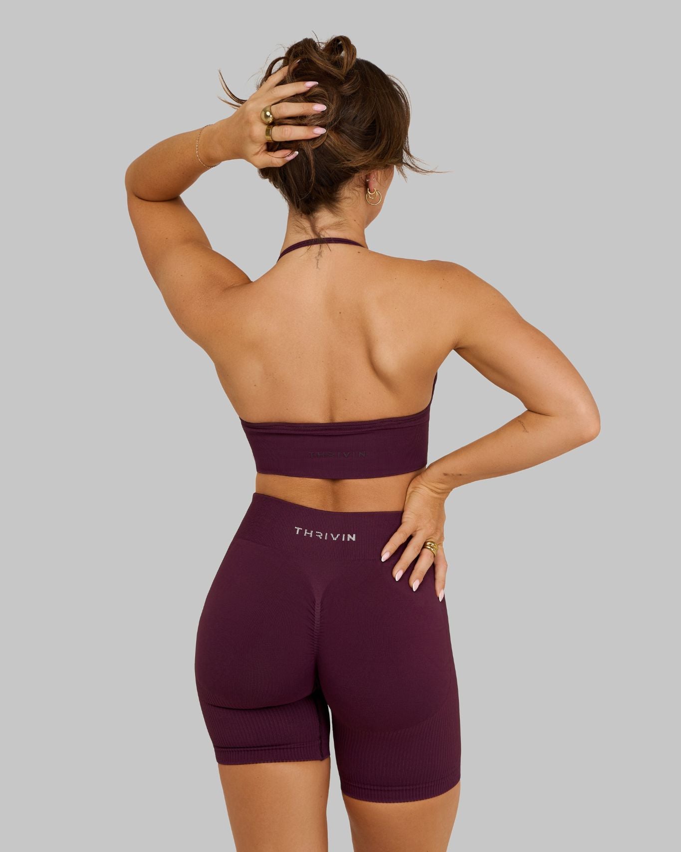 Elevate Multiway Sculpt Seamless Bra | Winter Plum