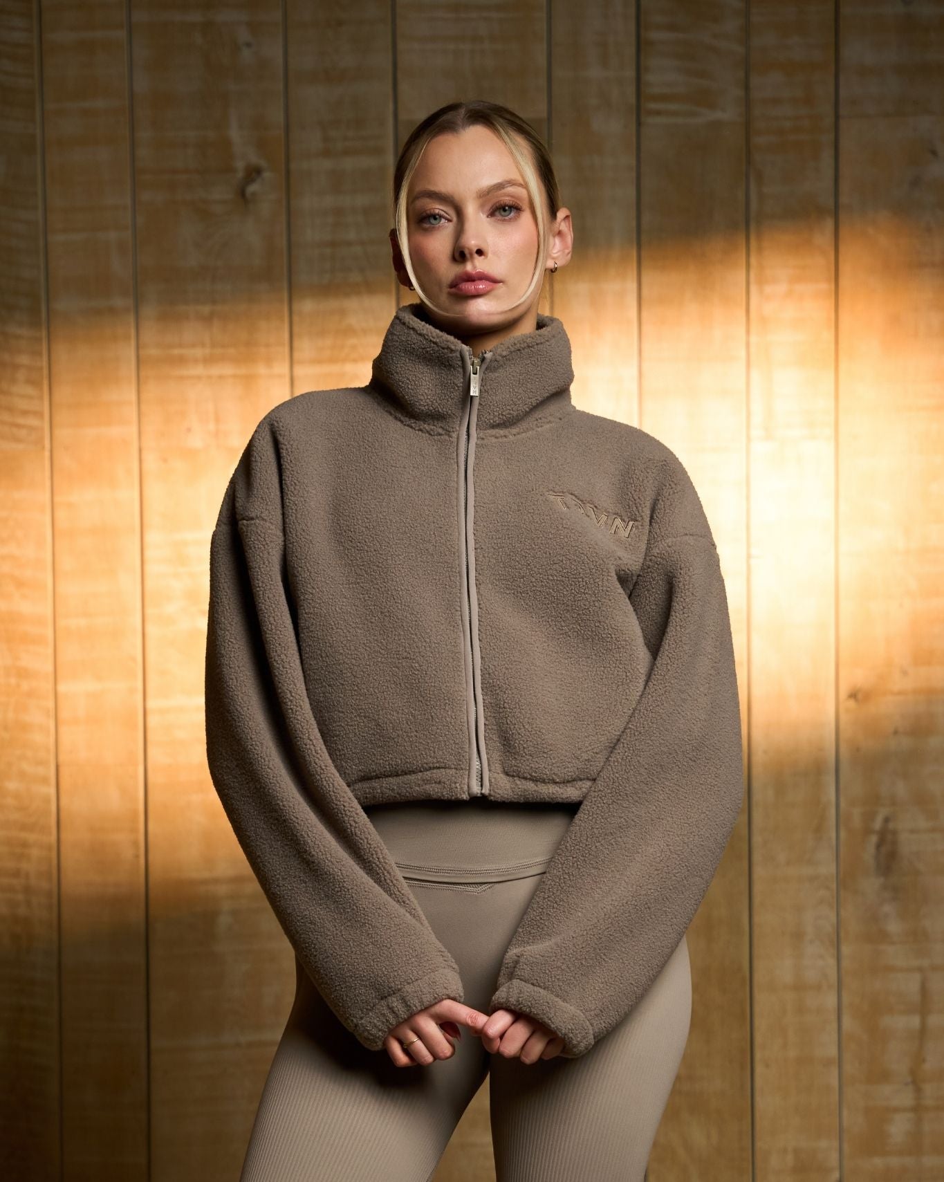 Tayla is 170cm and wears a size S.