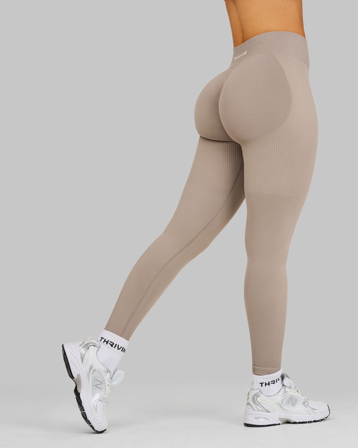 Alex is 5’5” and wears a size S.