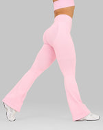 Elevate V-Waist Flared Leggings | Candy Pink