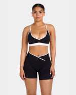 Multi-Way Rewind V-Edge Bra | Black Noir