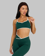 Outline Sweetheart Multiway Bra | Pine Green