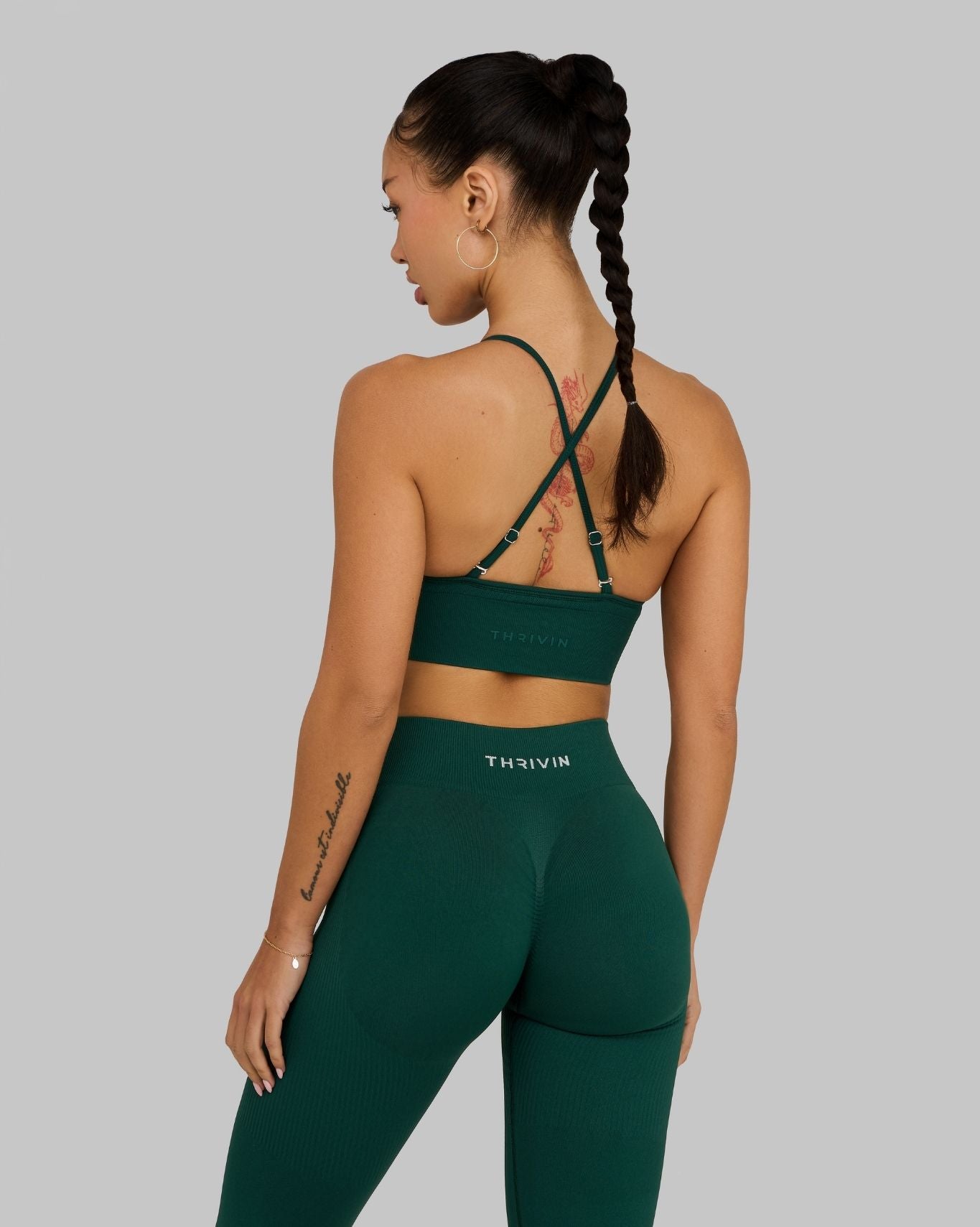 Elevate Multi-Way Sculpt Seamless Bra | Pine Green