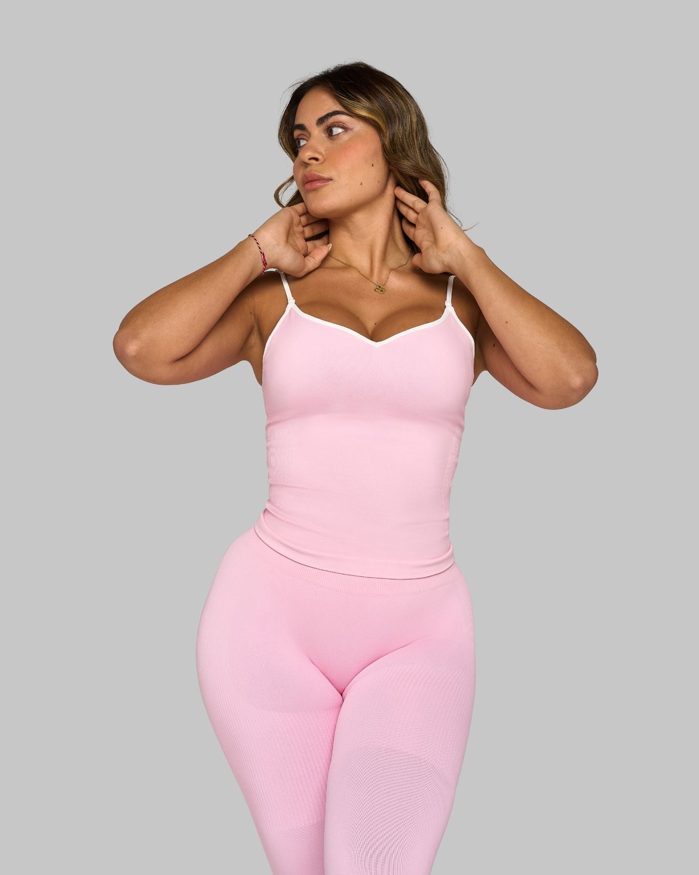 Chiara Sweetheart Tanktop | Candy Pink