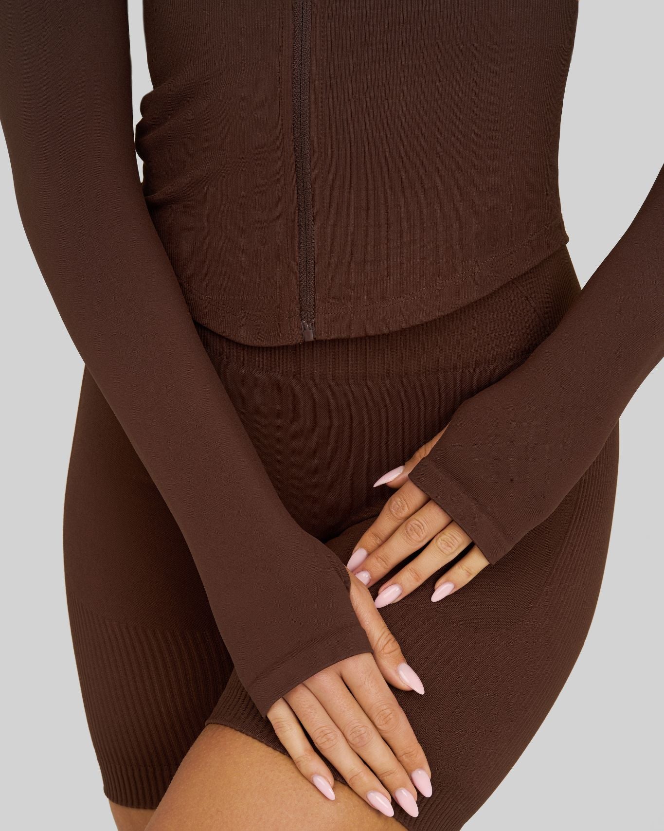 Elevate Sculpt Shapewear Jacket | Bourbon Brown