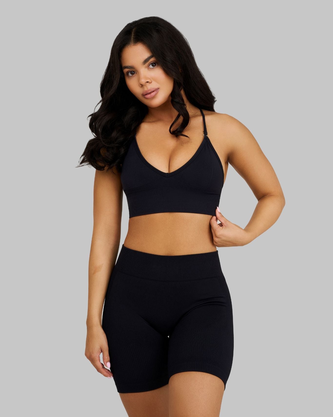 Elevate Multi-Way Sculpt Seamless Bra | Night Black