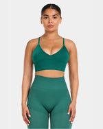 Multiway Sculpt Seamless Bra | Emerald green