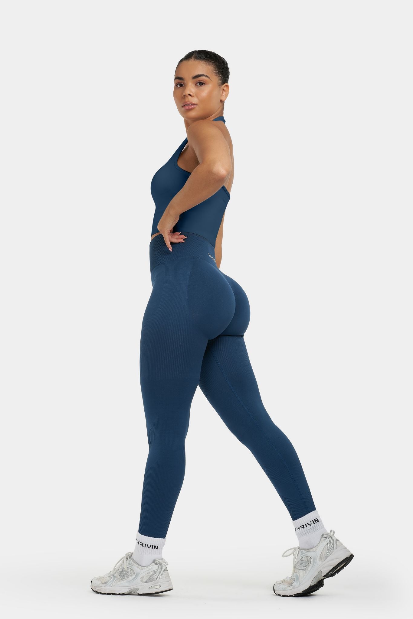 Sculpt Contour Leggings | Deep Sea