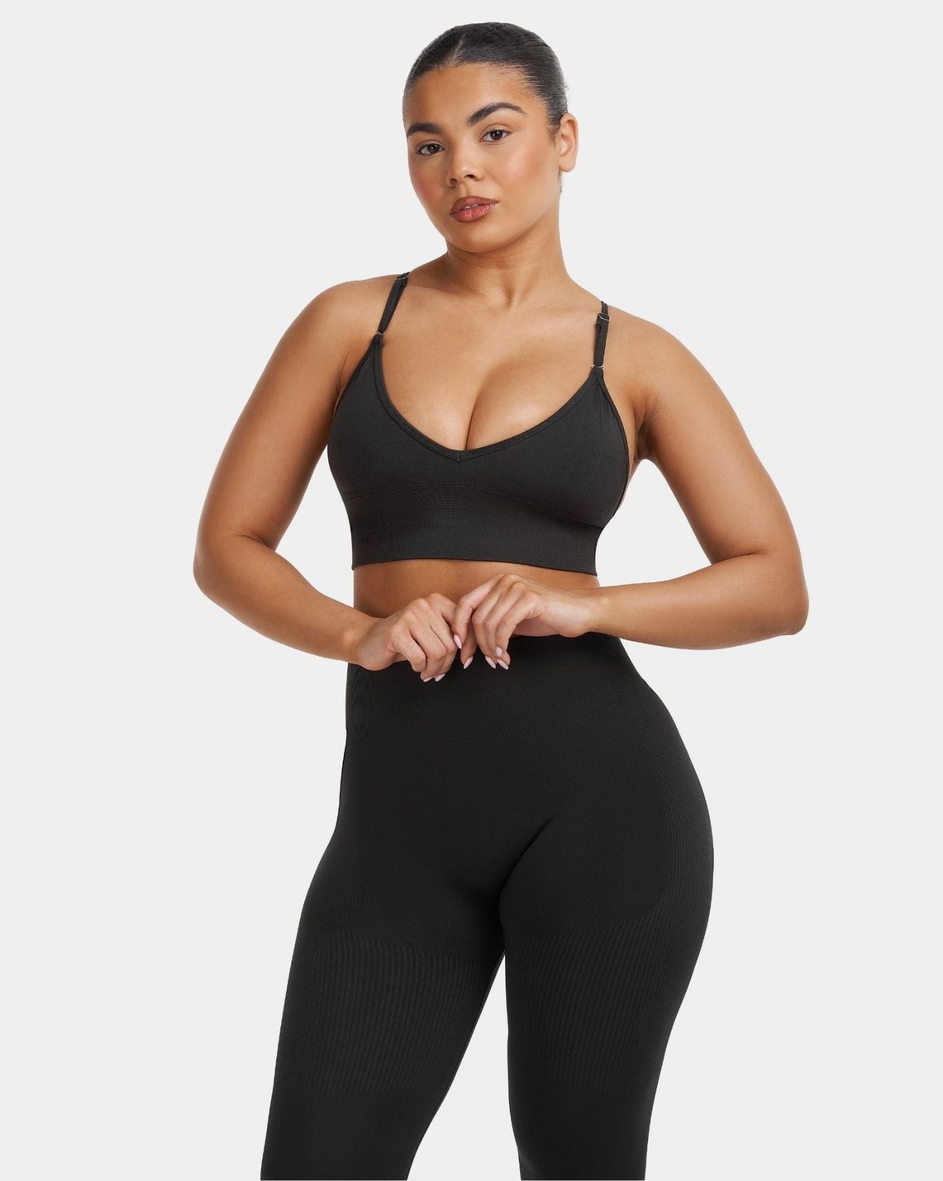 Multi-Way Sculpt Seamless Bra | Charcoal Grey