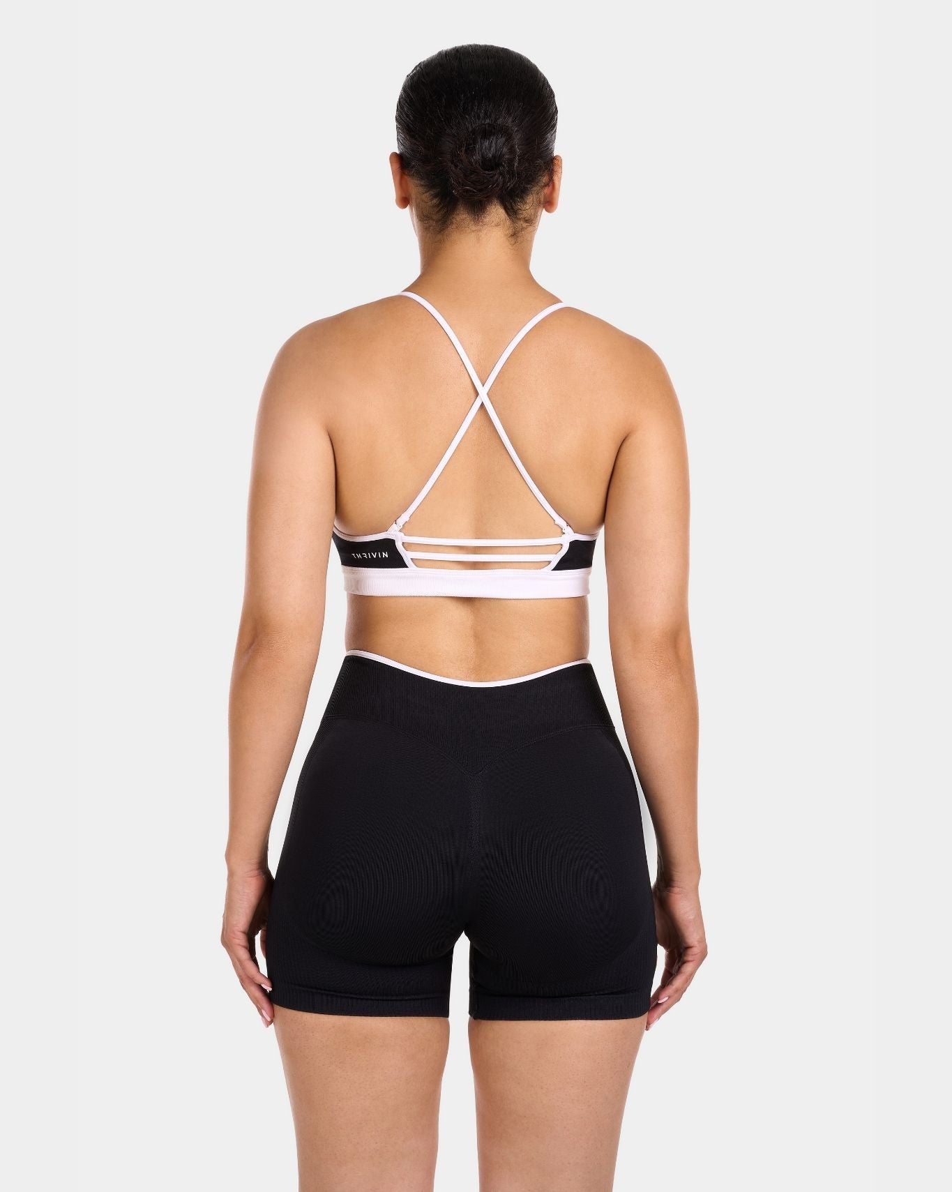 Multi-Way Rewind V-Edge Bra | Black Noir