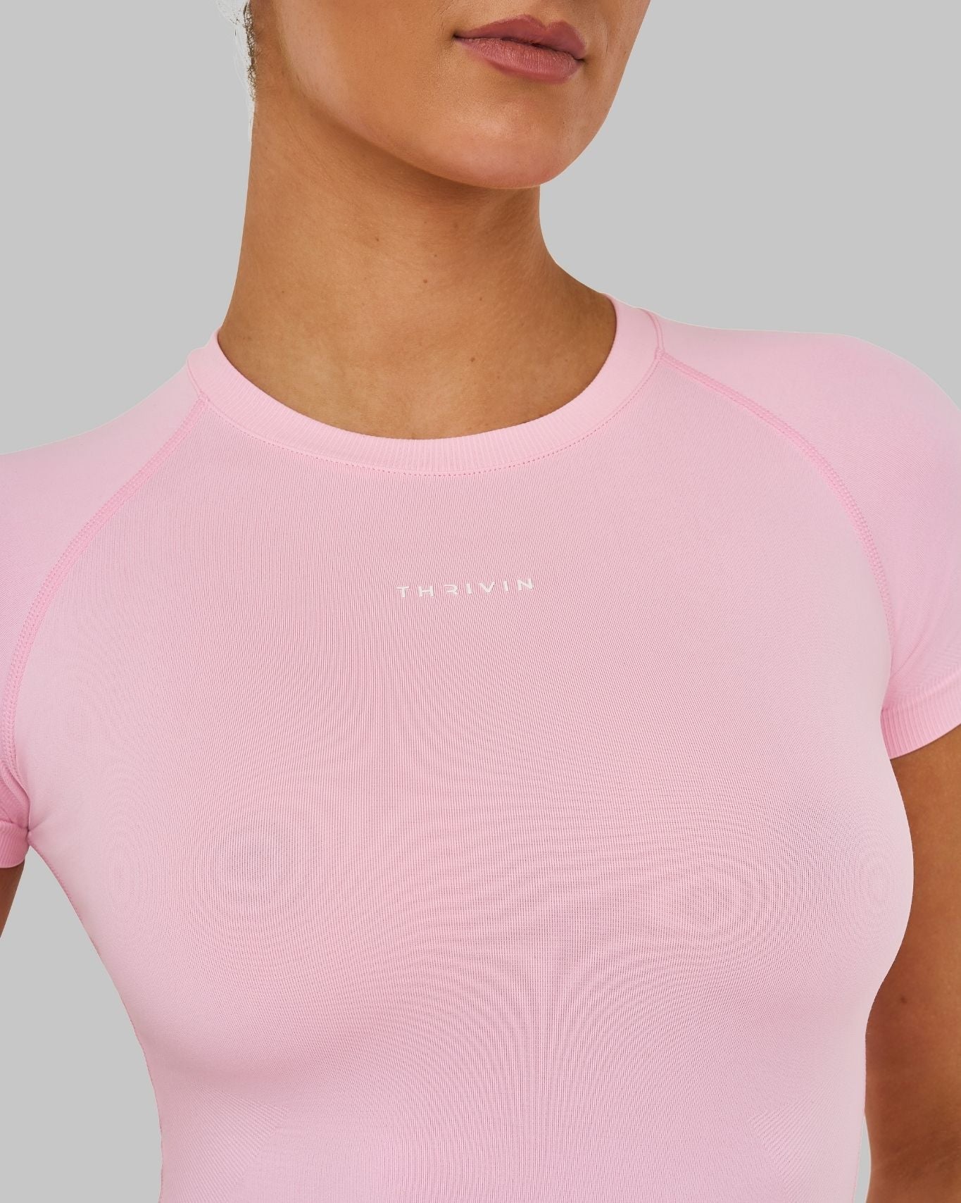 Elevate Compression T-shirt | Candy Pink
