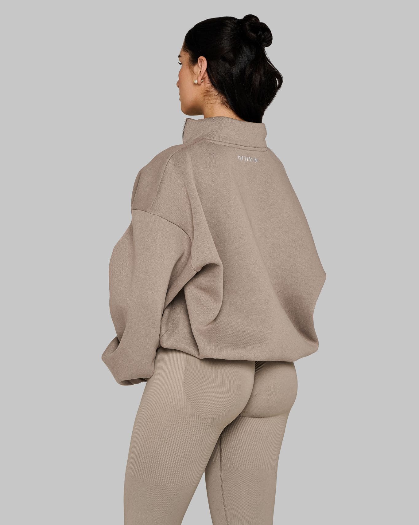 Original Halfzipper Sweater | Latte