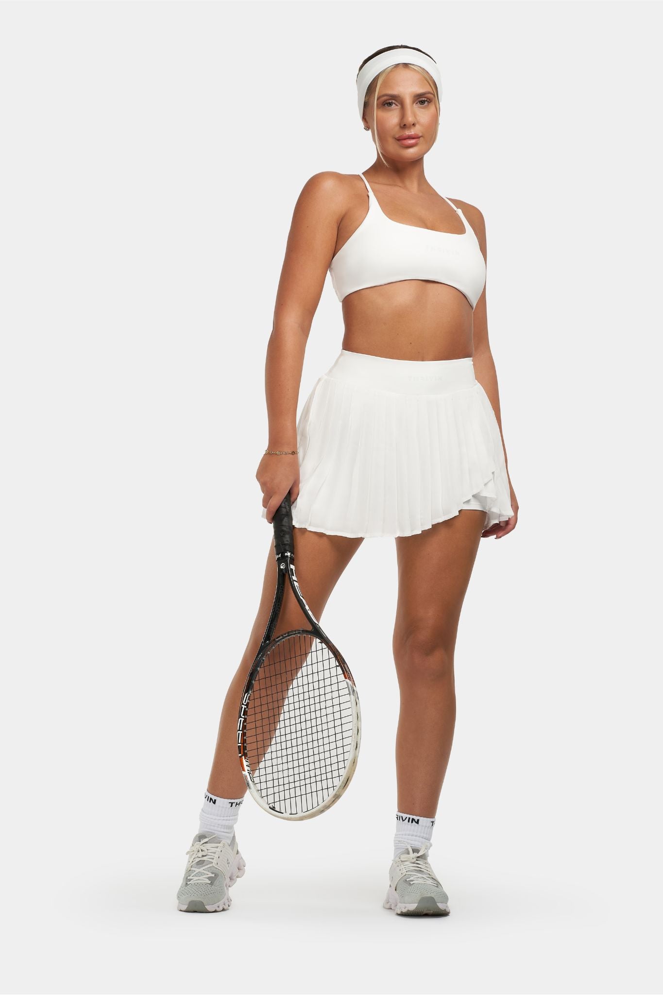 Pure Perfection Racket Edition | White Skirt