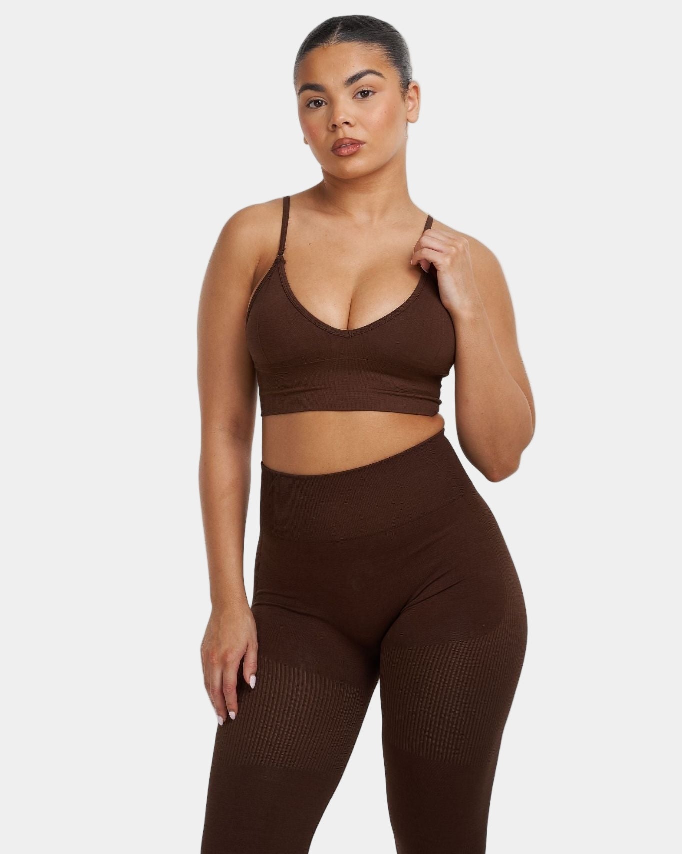 Multi-Way Sculpt Seamless Bra | Bourbon Brown