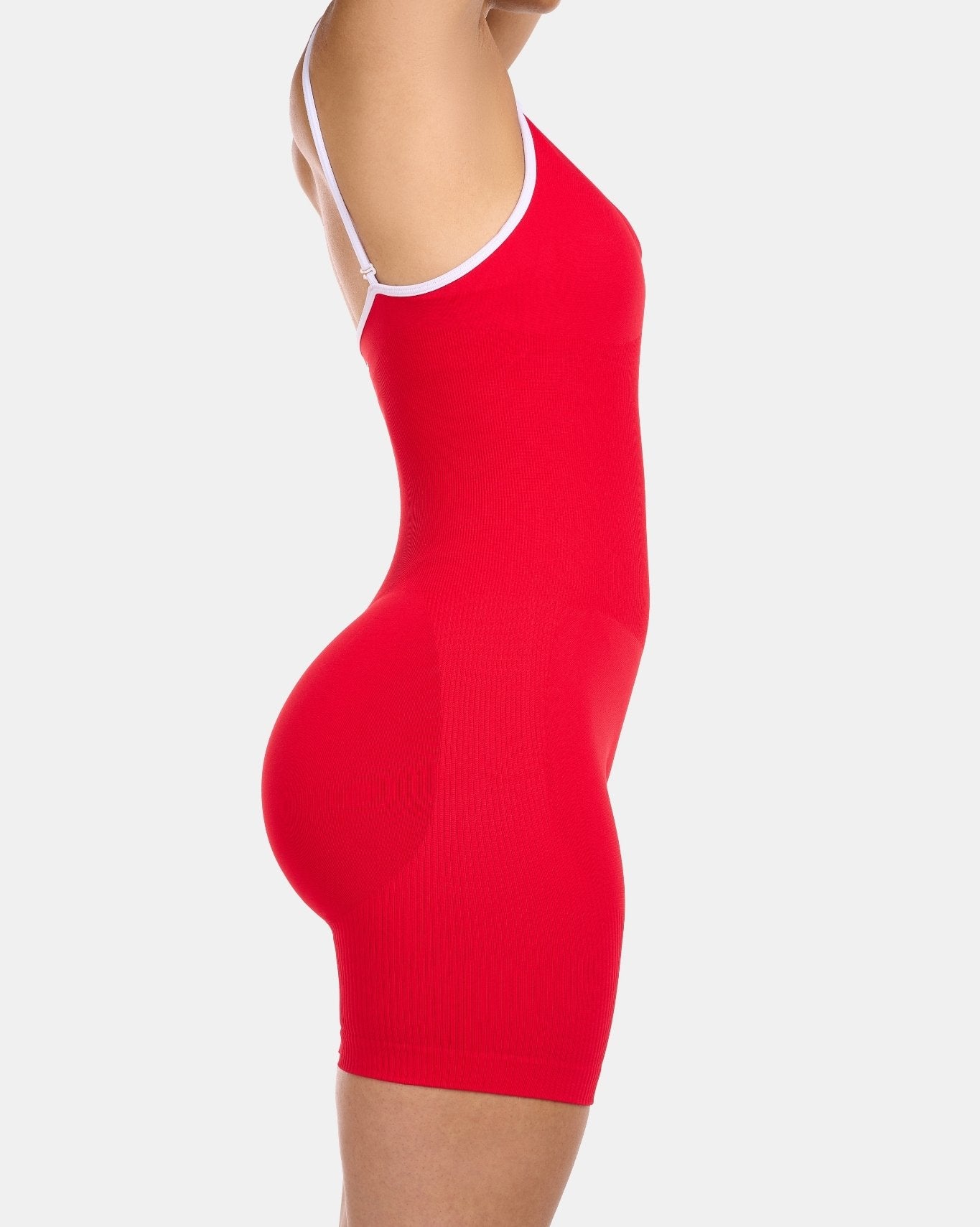 Hotline Multi-Way Sculpt Seamless Bodysuit | Baywatch Red
