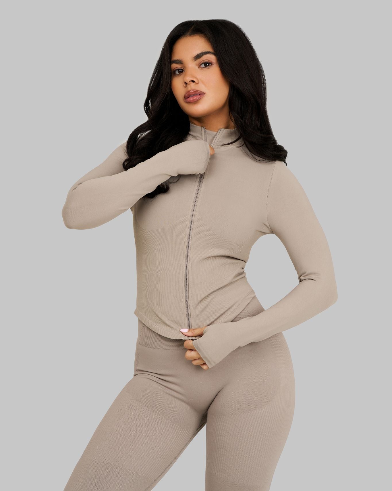 Elevate Sculpt Shapewear Jacket | Latte