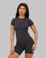 Alex is 5’5” and wears size XS.