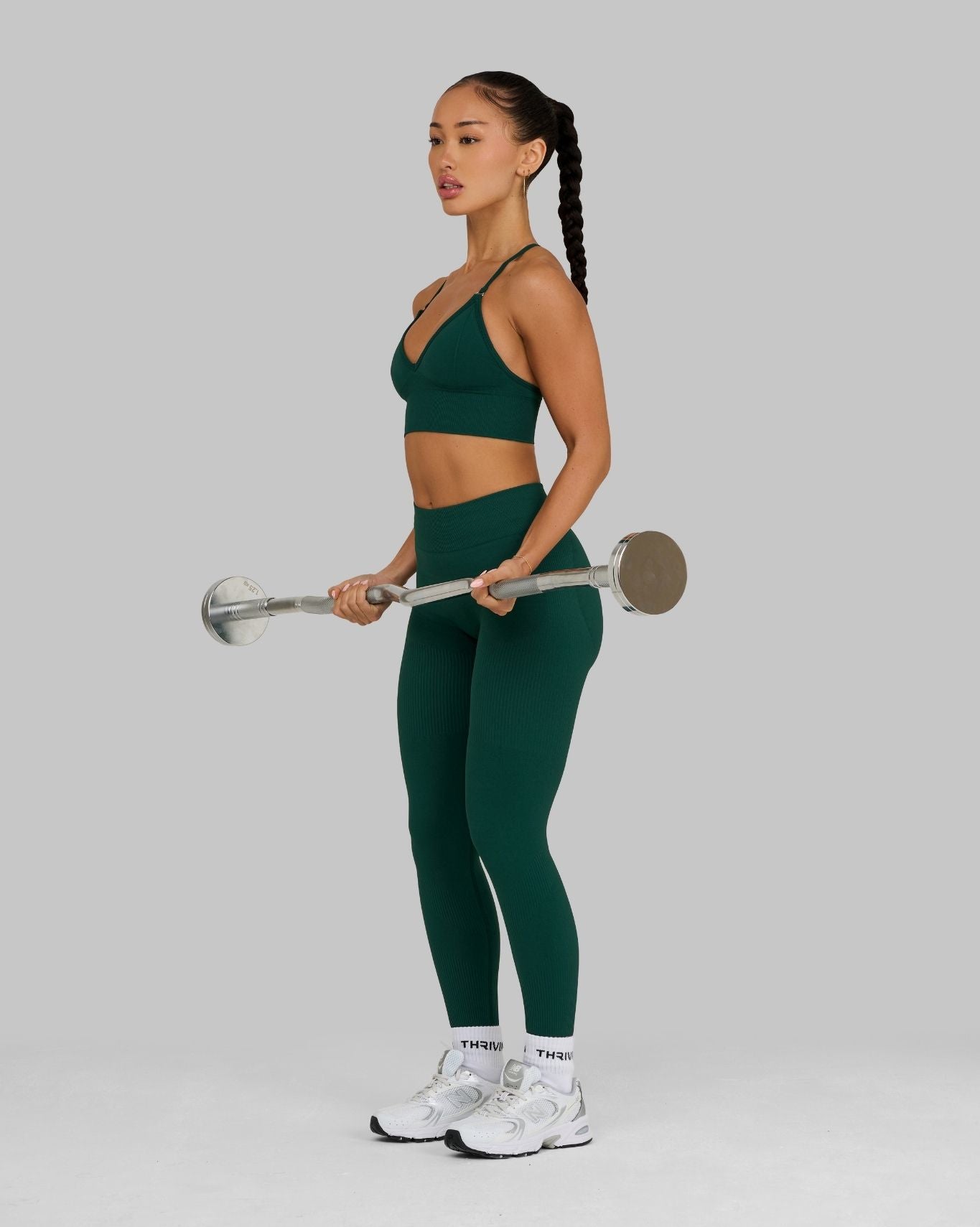 Elevate Multi-Way Sculpt Seamless Bra | Pine Green