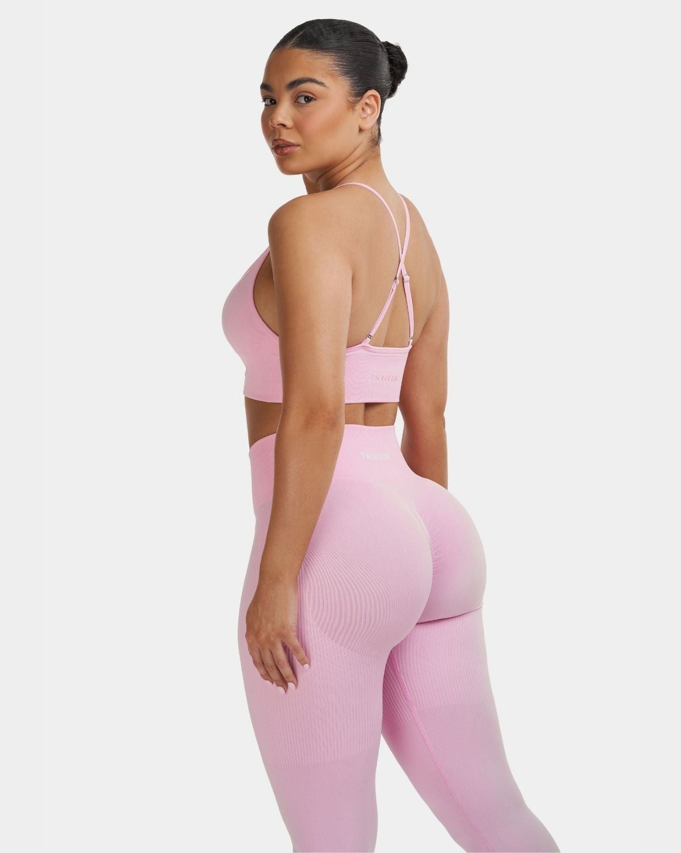 Multi-Way Sculpt Seamless Bra | Pilates Pink